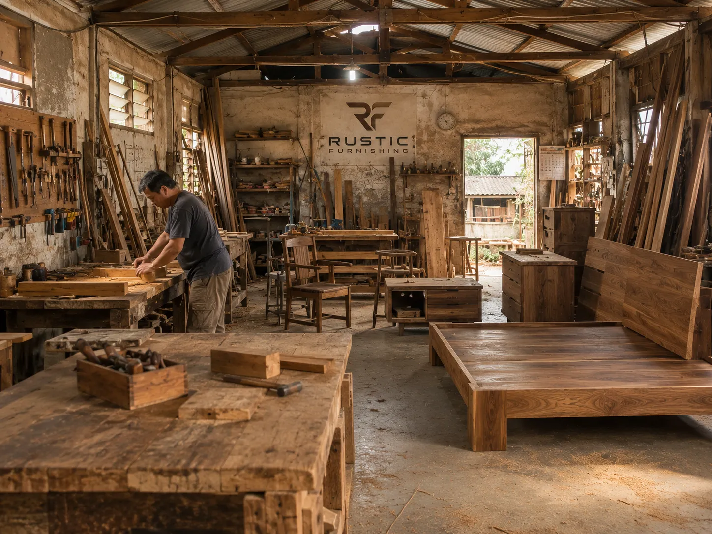 Rustic Furnishing Workshop